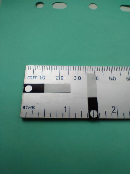 Synthetic Valves 25 mm x 5 mm - 2 layer - rivit hole at top -  pack of 20